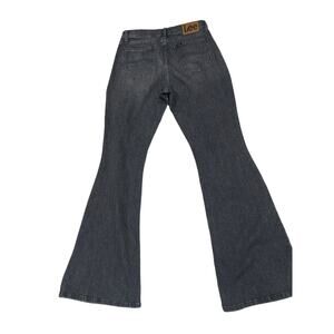 LEE women’s flare jeans faded black wash size 8